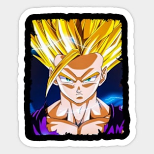 SON GOHAN MERCH VTG Sticker